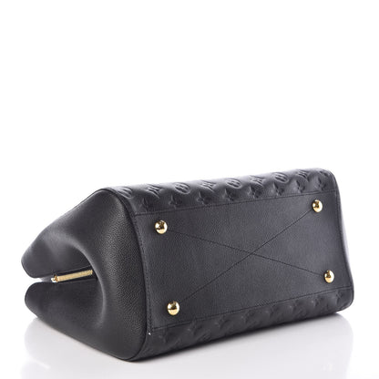 Louis Vuitton Empreinte Montaigne GM Black 5 of 10
