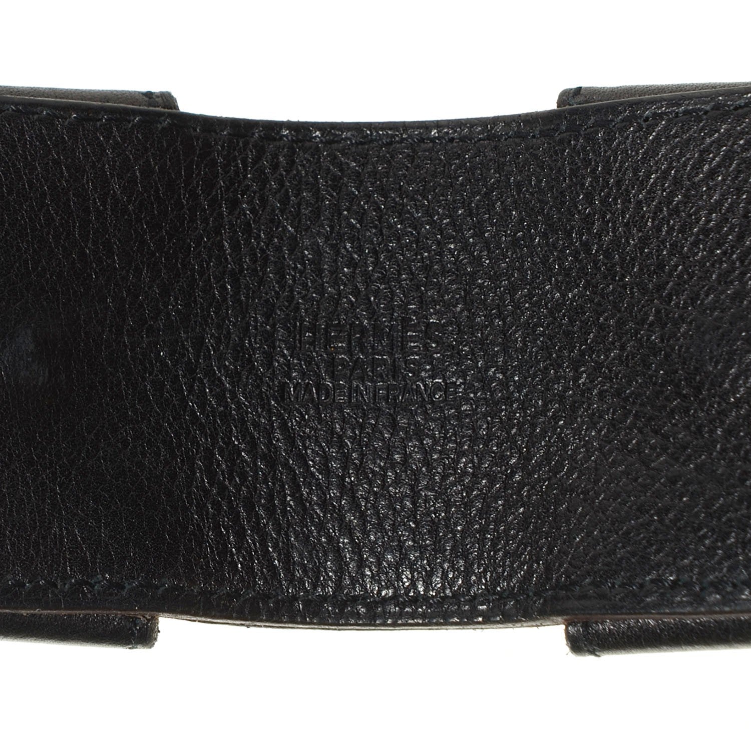 Hermes Evergrain H Belt Black 40 3 of 4