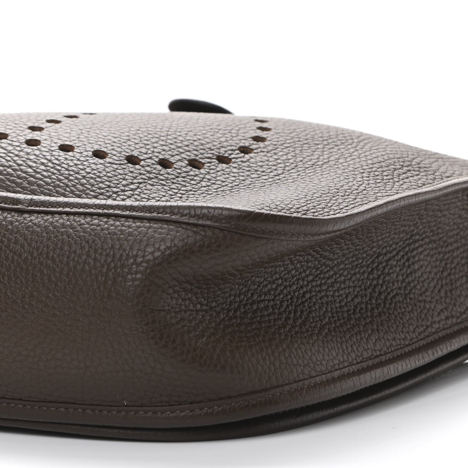 Hermes Taurillon Clemence Evelyne III GM Chocolate 11 of 11