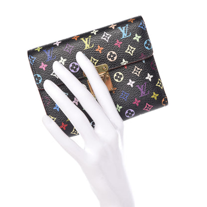 Louis Vuitton Monogram Multicolor Koala Wallet Black 2 of 17