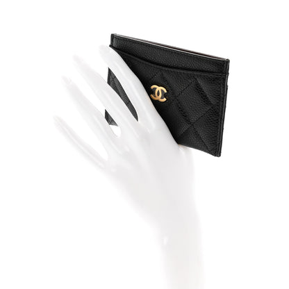 Chanel Caviar Quilted Card Holder Black 2 of 10