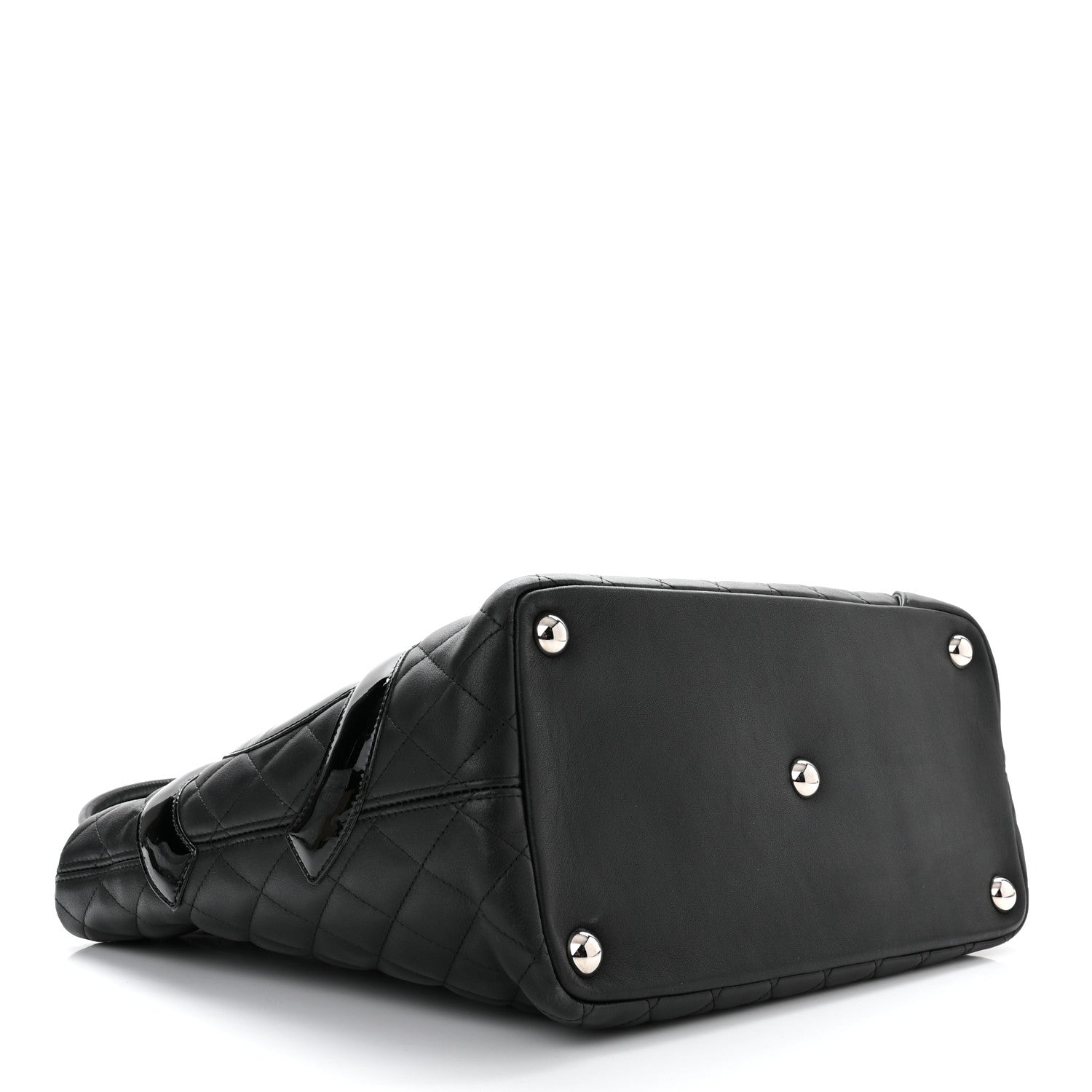 Chanel Calfskin Quilted Large Cambon Tote Black 4 of 11