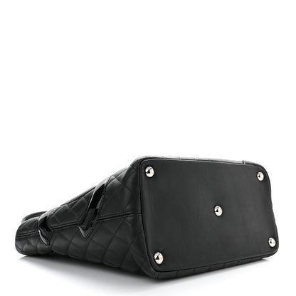Chanel Calfskin Quilted Large Cambon Tote Black 4 of 11