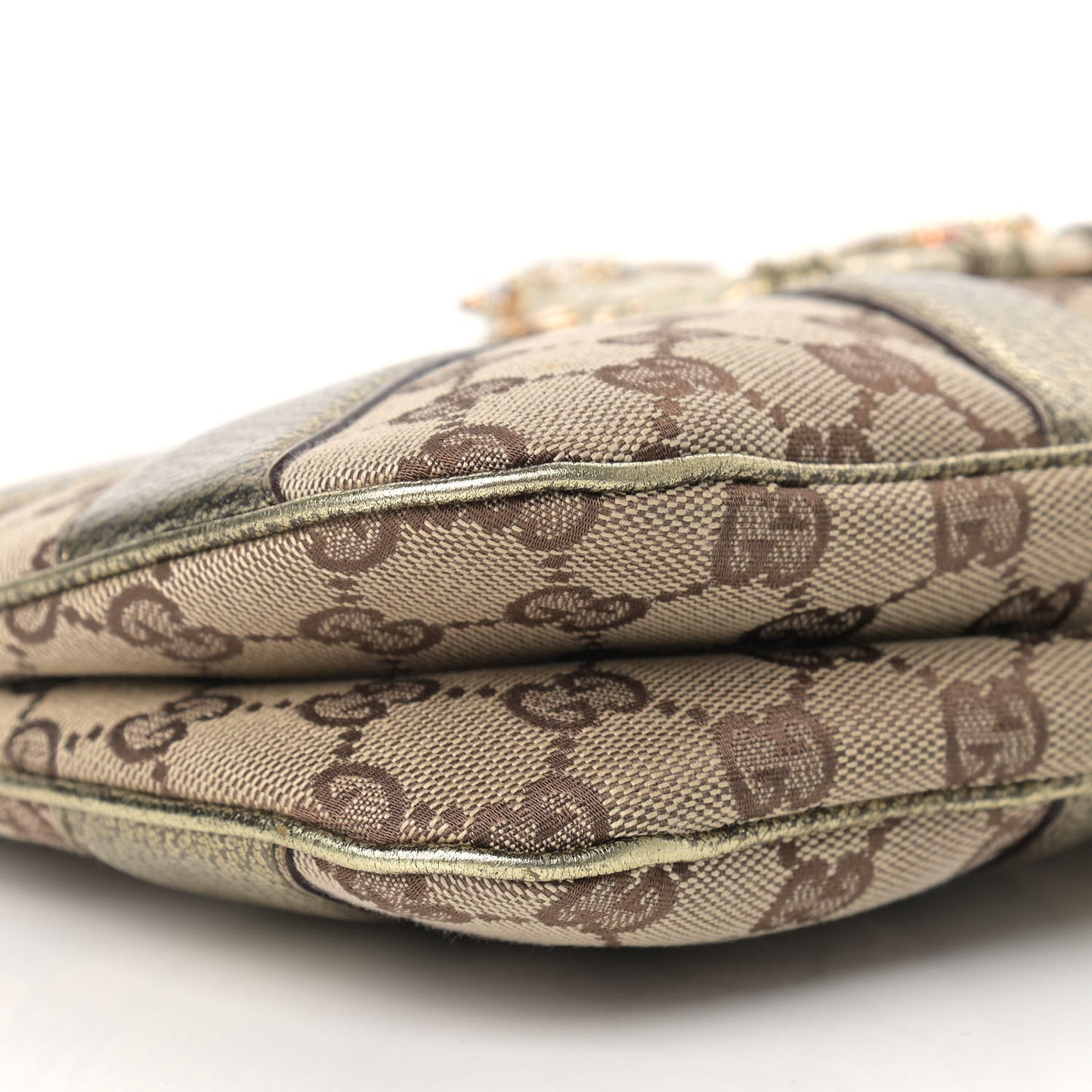 Monogram Tom Ford Jeweled Dragon Bag Gold