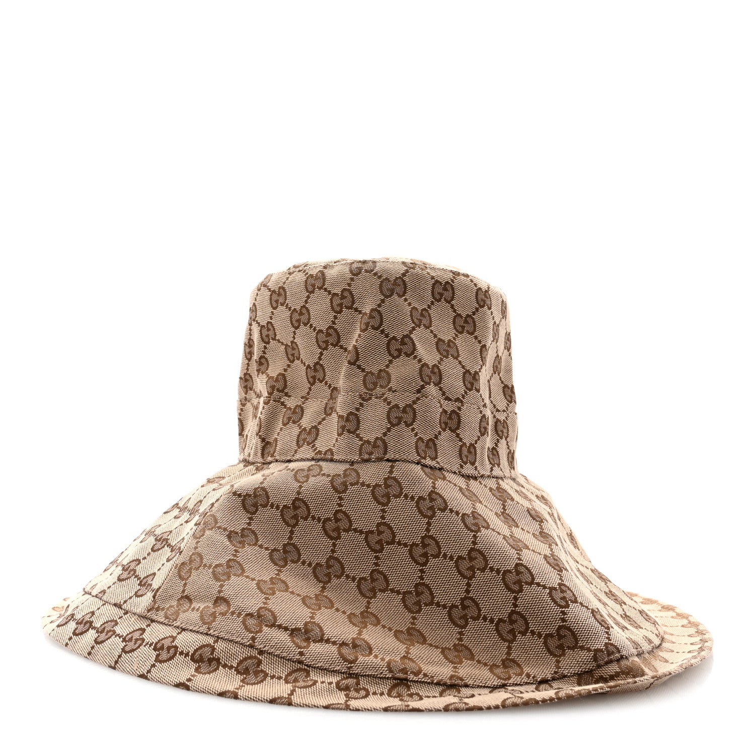 Gucci Monogram Wide Brim Hat L Beige 6 of 9
