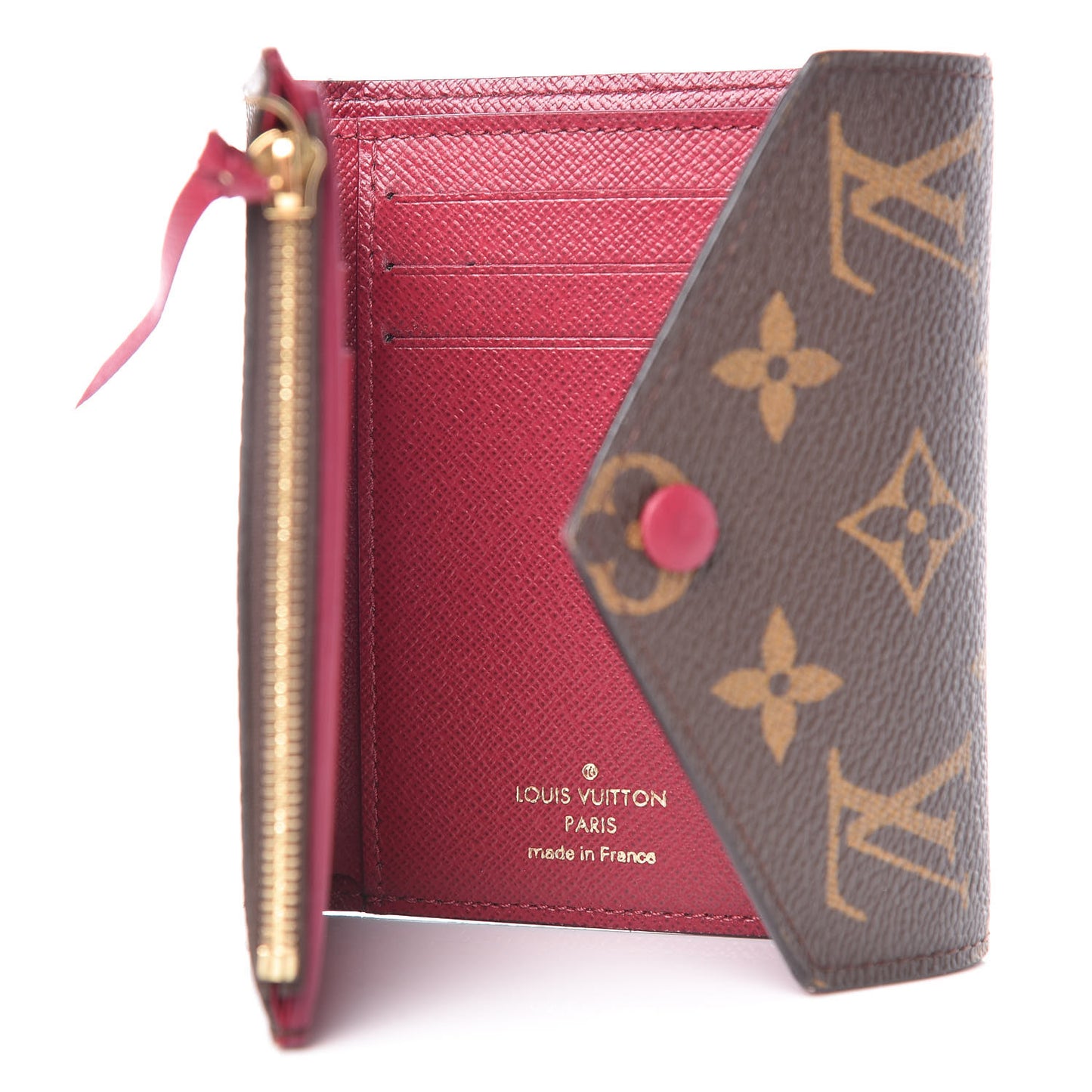 Monogram Victorine Wallet Fuchsia