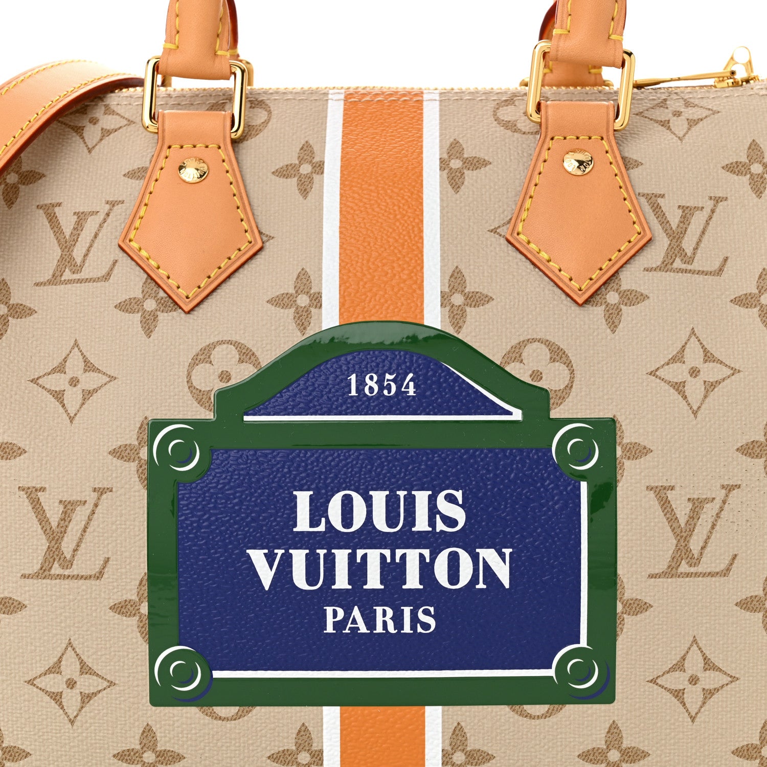 Louis Vuitton Monopaname Speedy Bandouliere 25 Beige Ocher 7 of 9