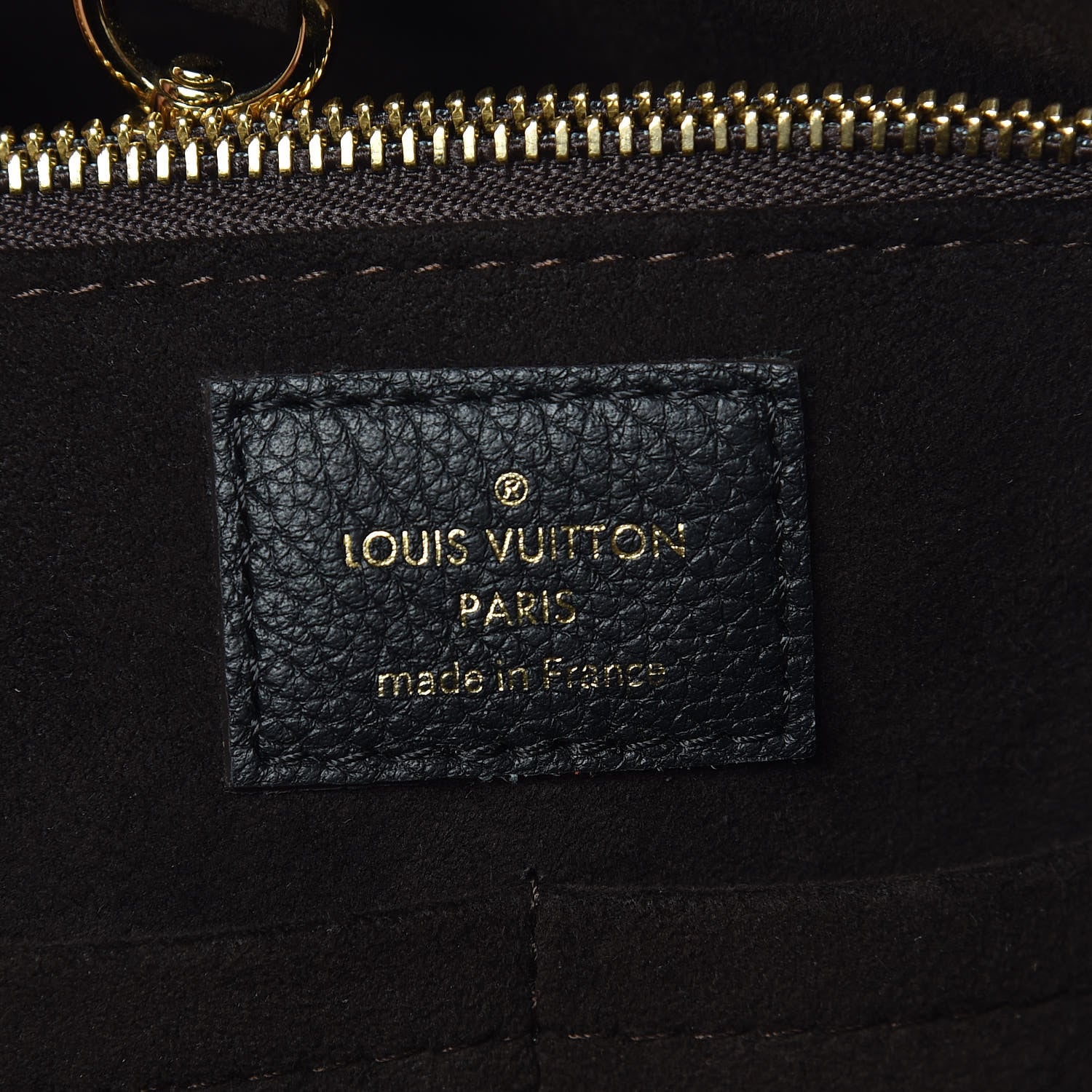 Louis Vuitton Calfskin Monogram Kimono Tote PM Black 8 of 9