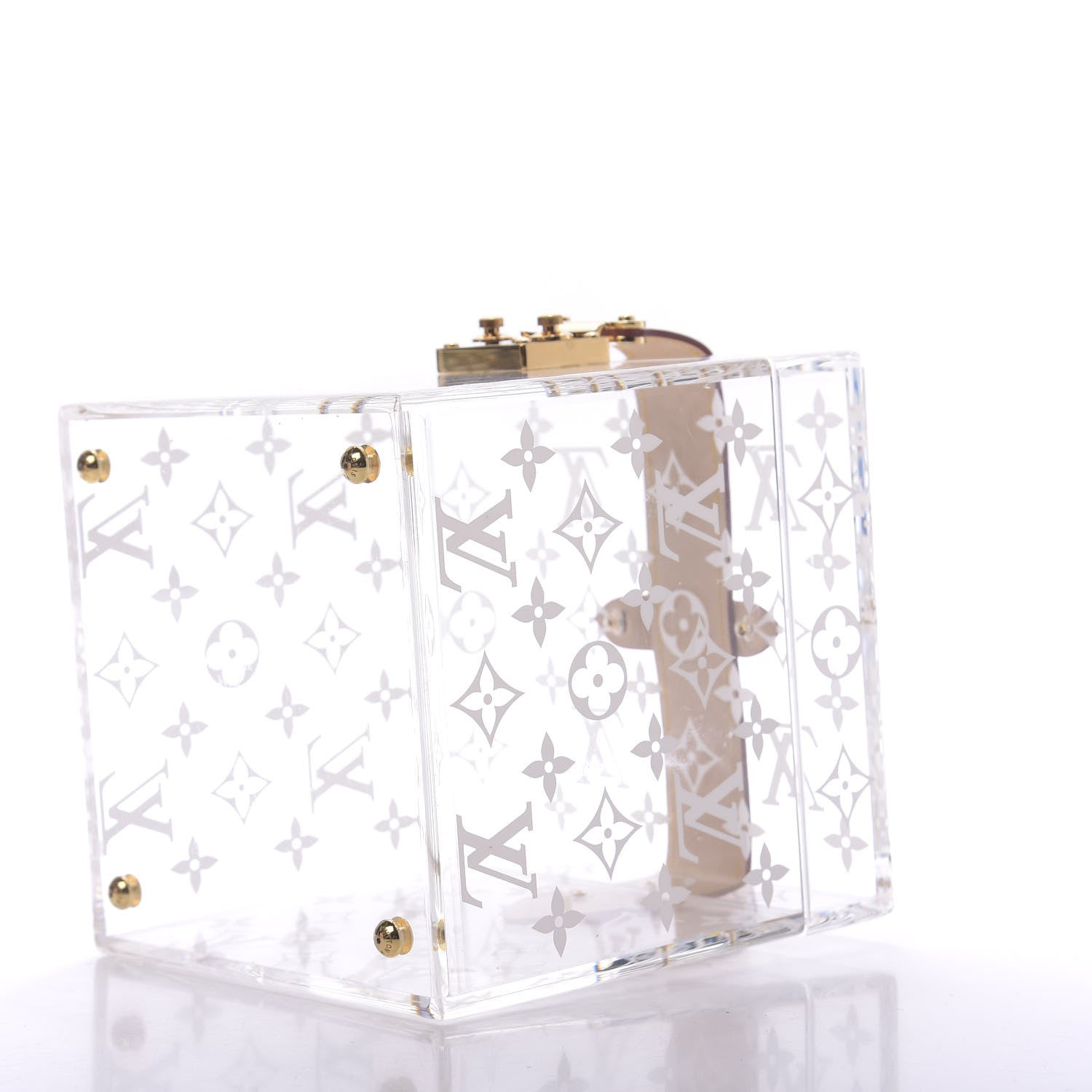 Louis Vuitton Transparent Plexiglass Cube Scott Box 6 of 9