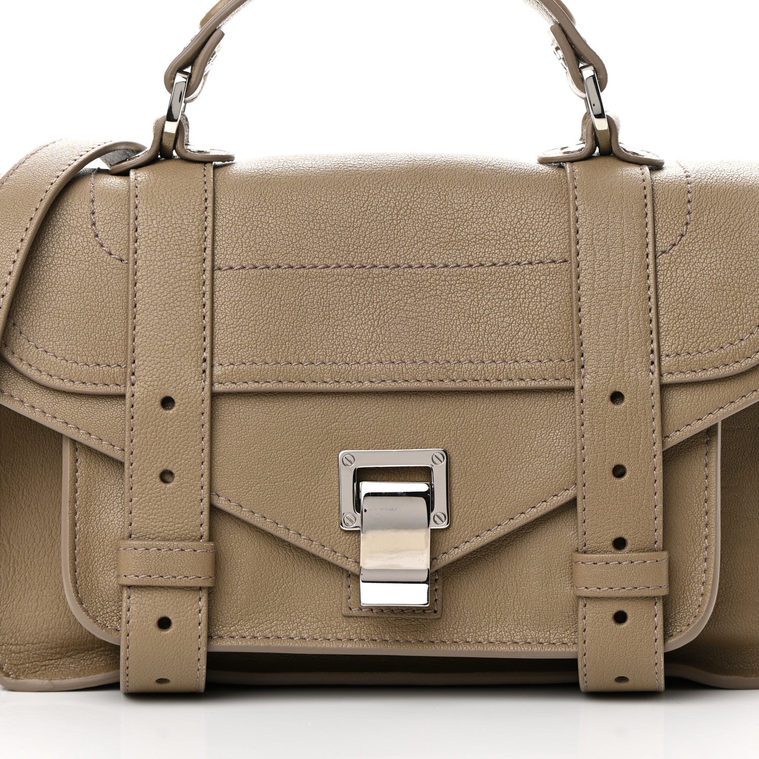 Proenza Schouler Lambskin Tiny PS1 Satchel Bay Leaf 8 of 11