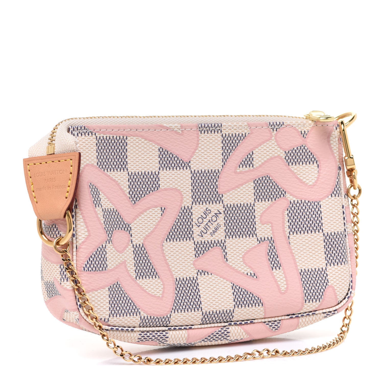 Louis Vuitton Damier Azur Tahitienne Mini Pochette Accessories 3 of 7
