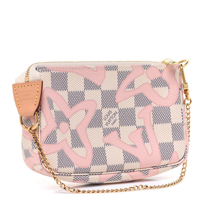 Louis Vuitton Damier Azur Tahitienne Mini Pochette Accessories 3 of 7