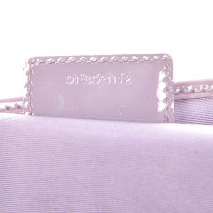 Christian Dior Canvas Patent Cannage Medium Panarea Tote White 7 of 7