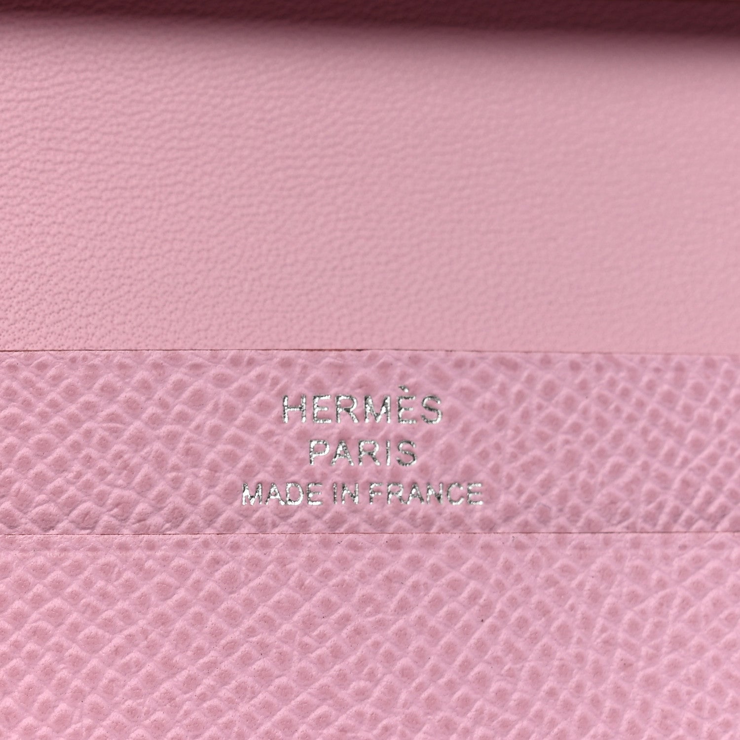Hermes Epsom Bearn Card Holder Wallet Mauve Sylvestre 5 of 6