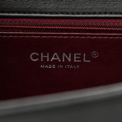 Chanel Calfskin Small Propeller Flap Black 6 of 15