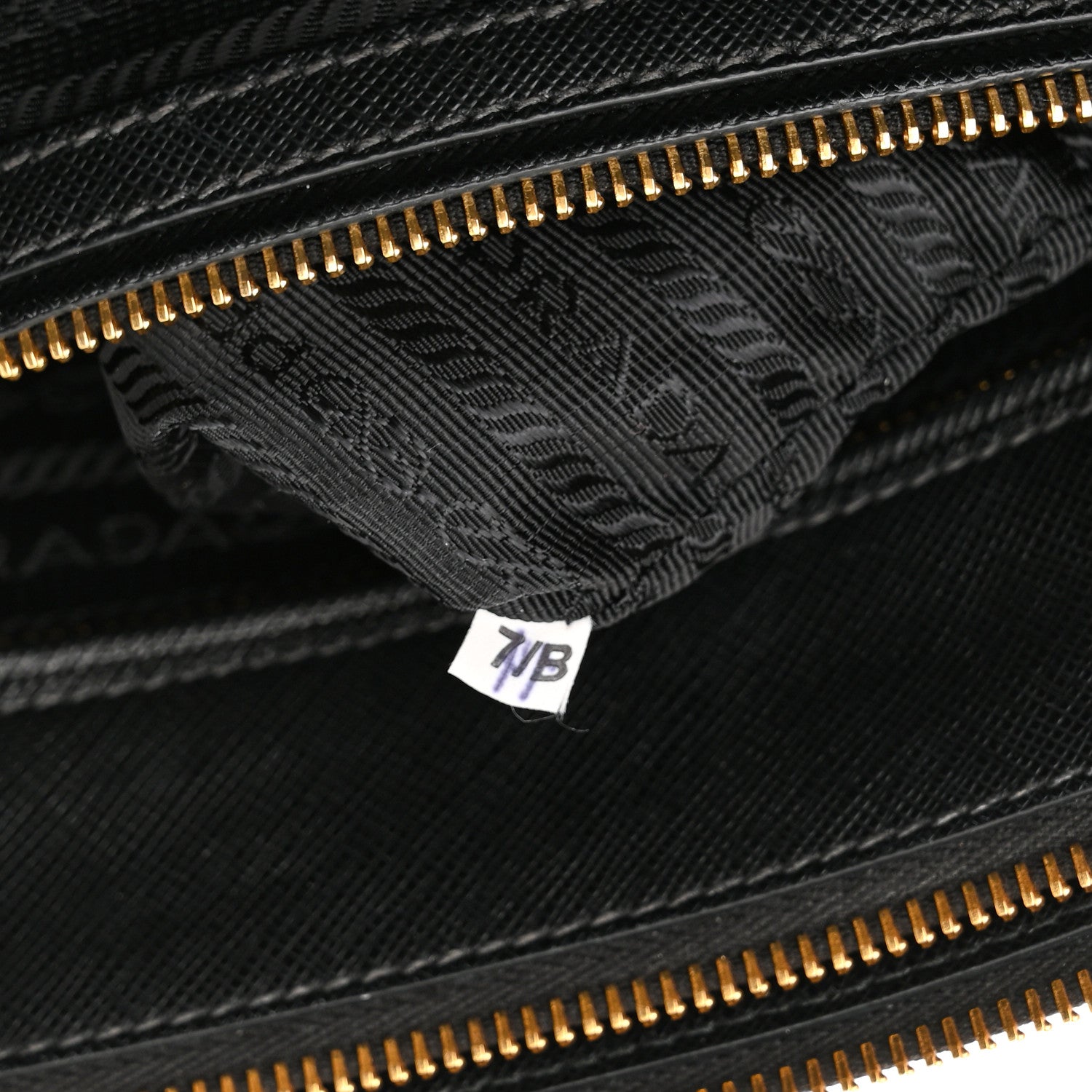 Prada Saffiano Medium Galleria Double Zip Tote Black 7 of 12