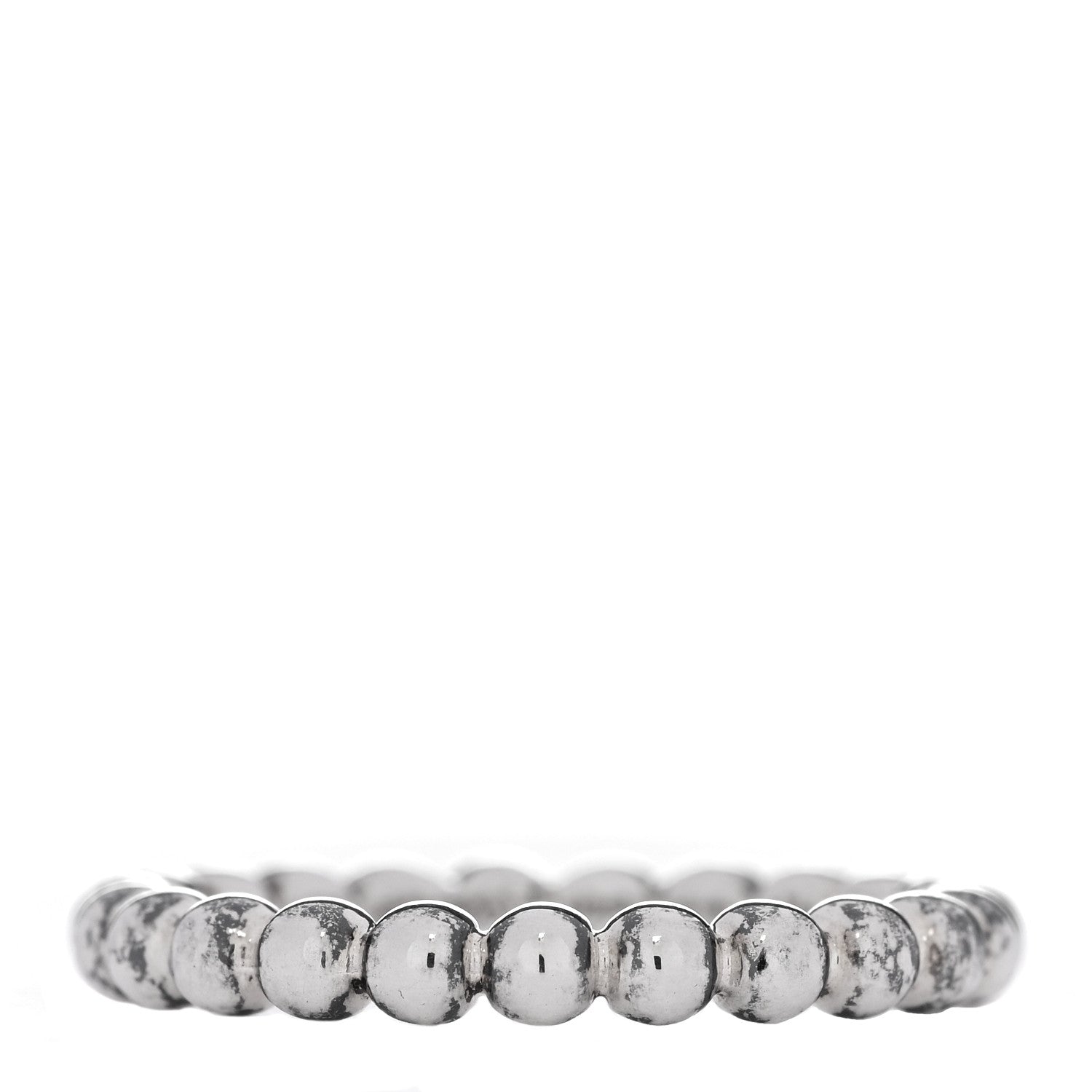 Tiffany Sterling Silver HardWear Bead Ring 57 8 1 of 4