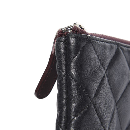 Chanel Lambskin Quilted Small Cosmetic Case Black 12 of 12