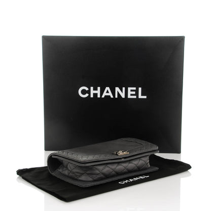 Chanel Calfskin Small Boy Reverso Flap Grey 4 of 7