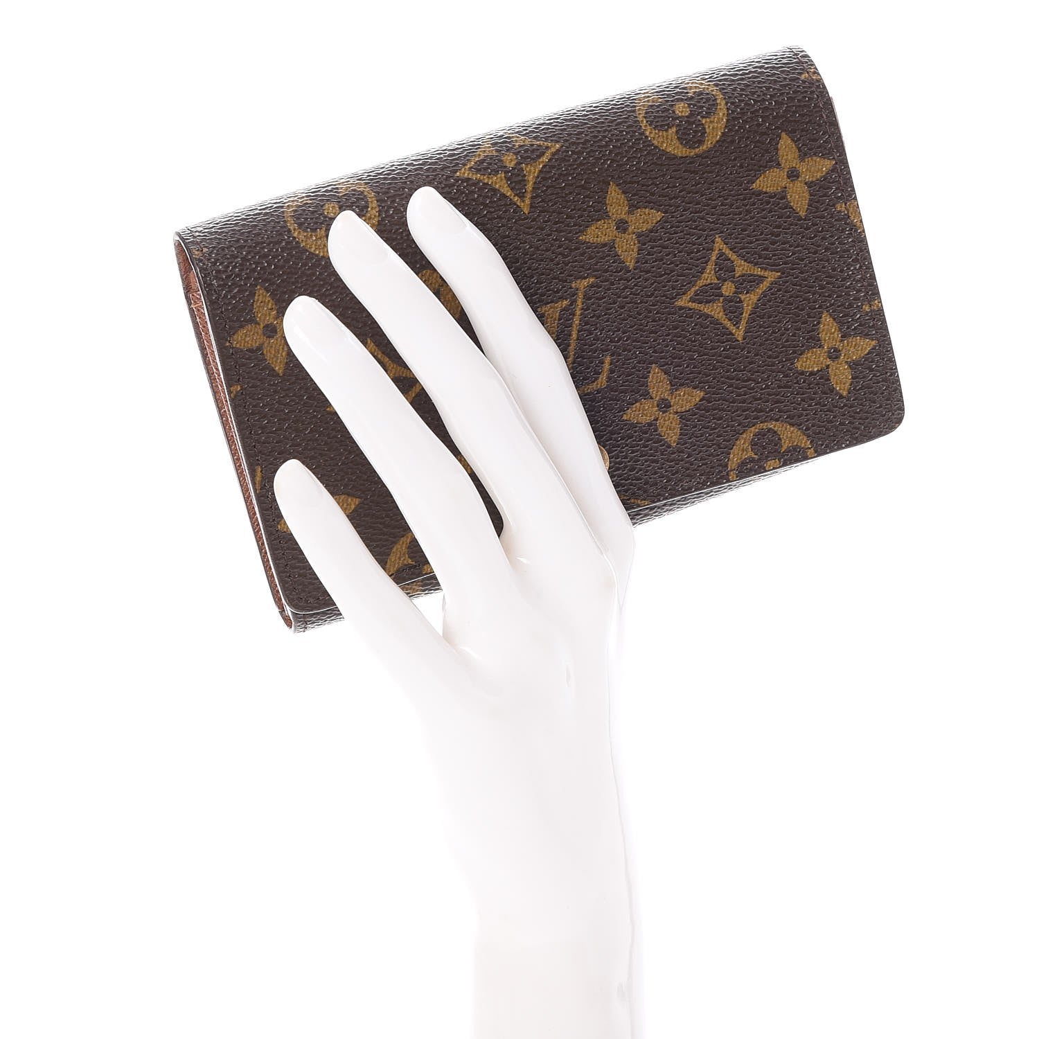 Louis Vuitton Monogram Porte-Monnaie Tresor Wallet 2 of 8