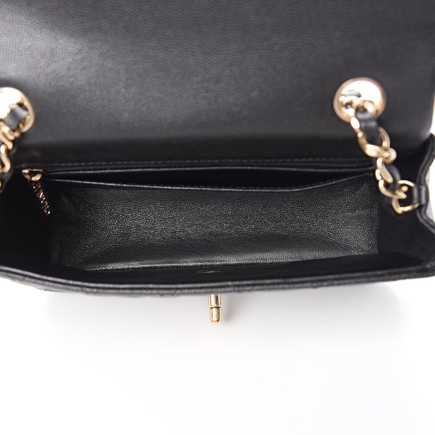 Chanel Caviar Quilted Mini Rectangular Flap Black 5 of 10