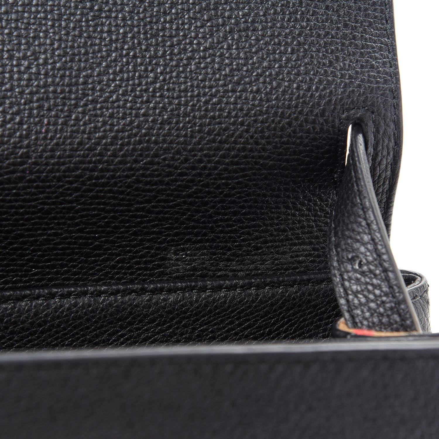 Burberry Derby Calfskin House Check Small Camberley Black 11 of 14