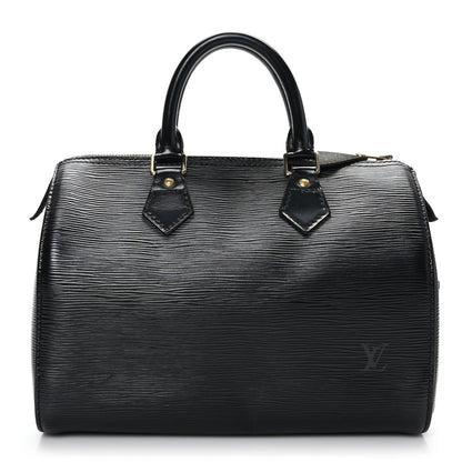 Louis Vuitton Epi Speedy 25 Black 1 of 11