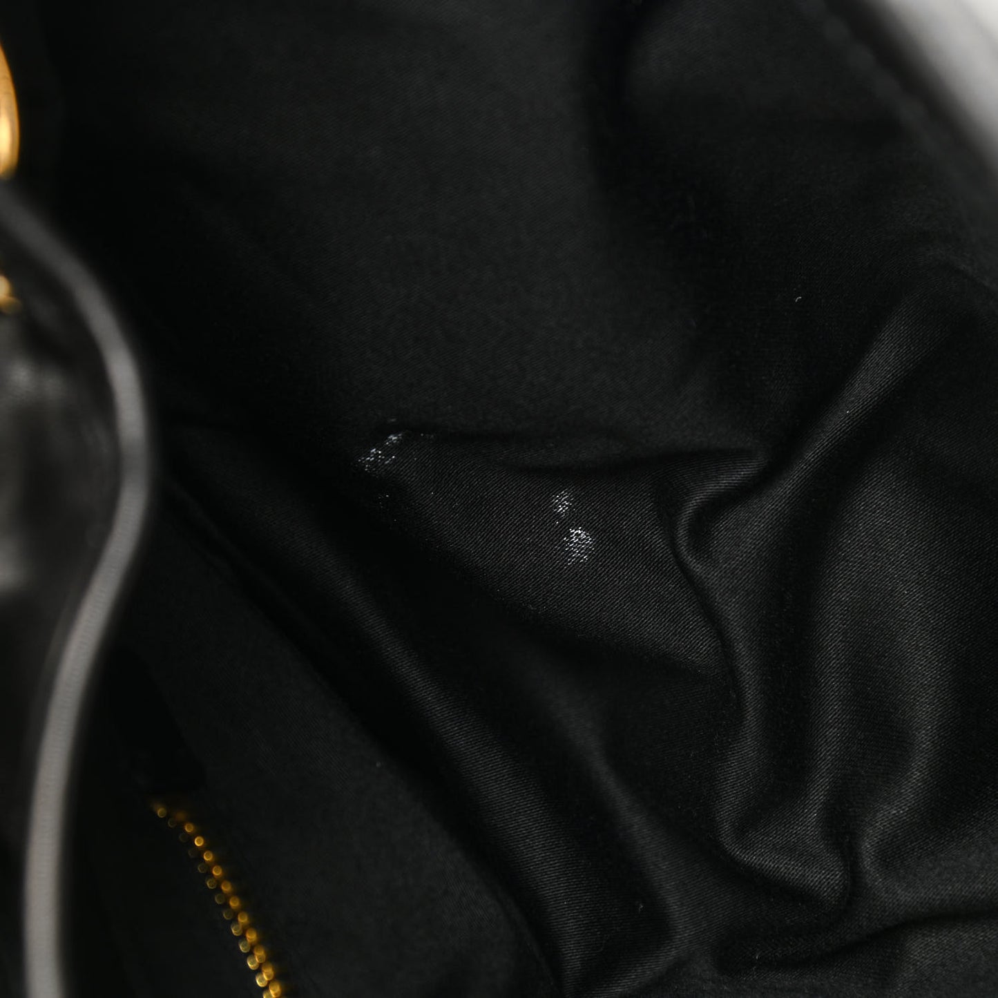 Nappa Matelasse Coffer Hobo Black