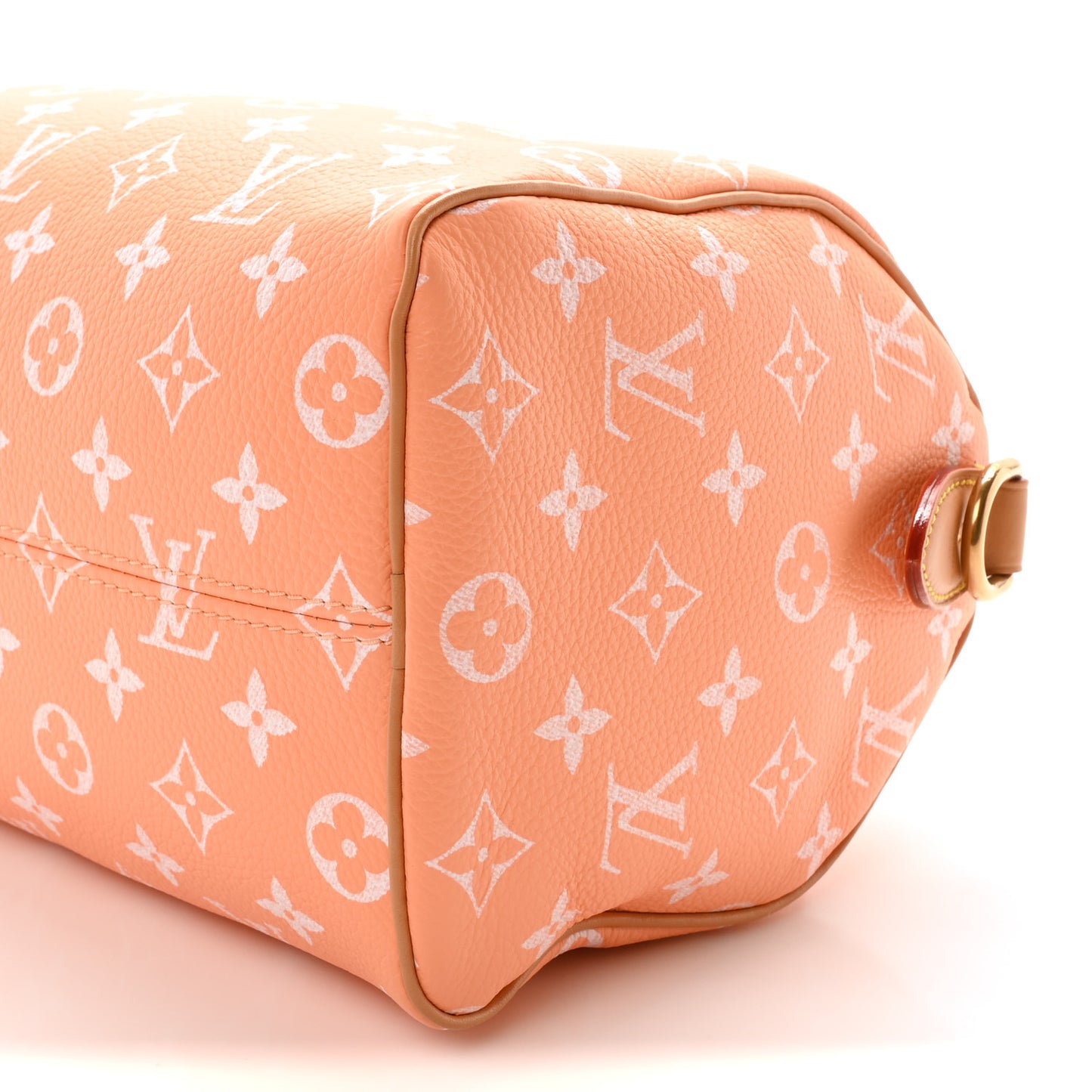 Calfskin Monogram Speedy P9 Bandouliere 25 Summer Peach