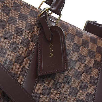 Louis Vuitton Damier Ebene Keepall Bandouliere 55 10 of 11