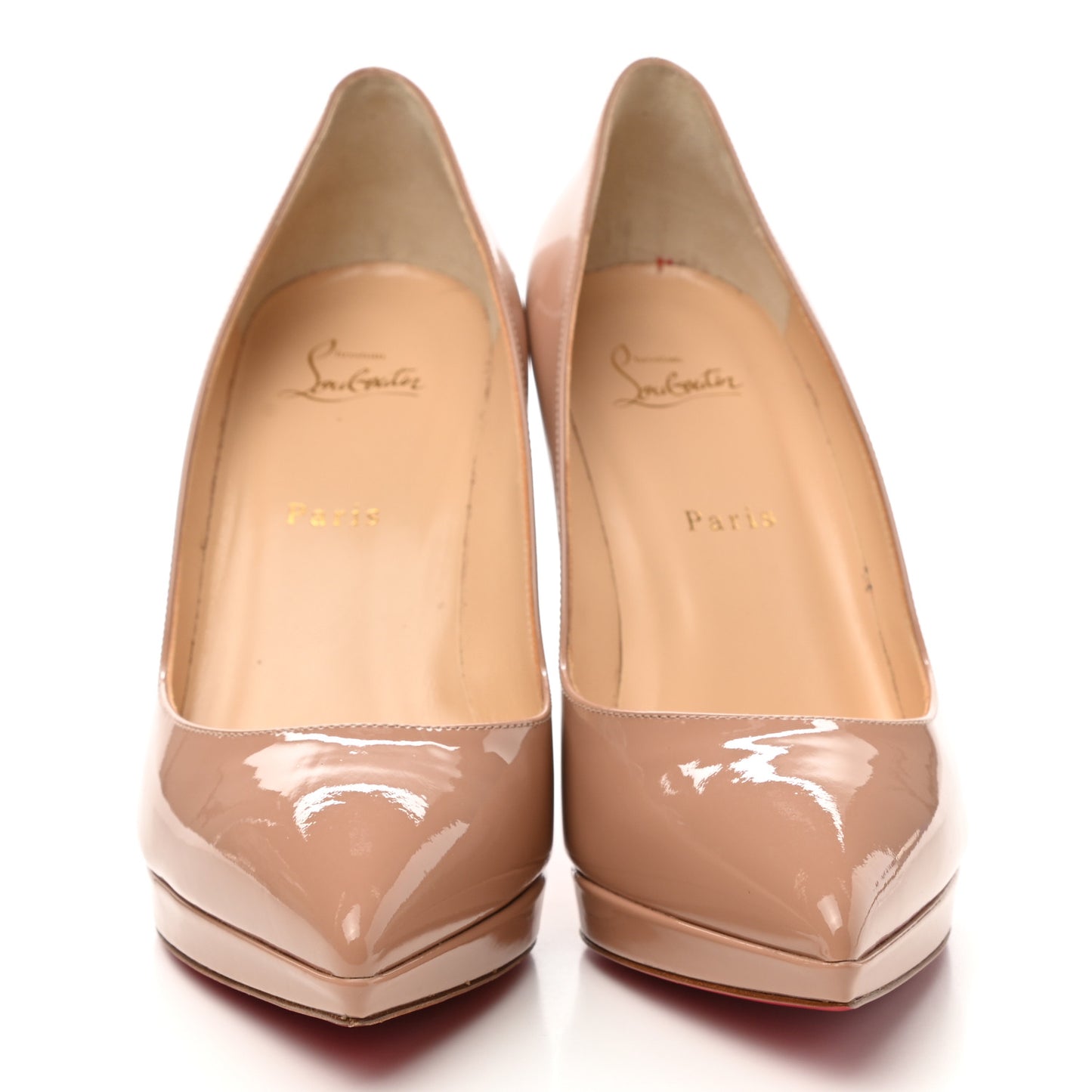 Patent Pigalle Plato 100 Pumps 40.5 Nude