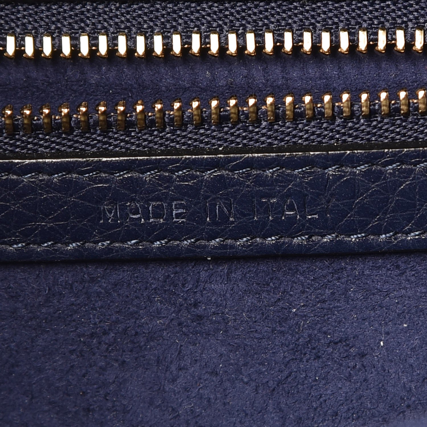 Christian Dior Grained Calfskin Medium Diorama Flap Bag Blue 6 of 11