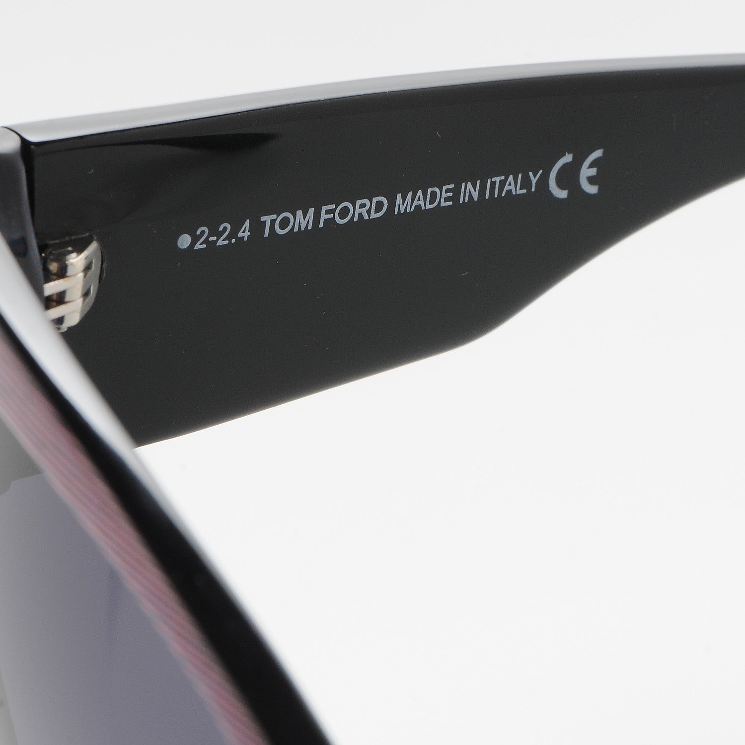 Tom Ford Acetate Anoushka Cat Eye Sunglasses TF371 Blue Multi 6 of 8