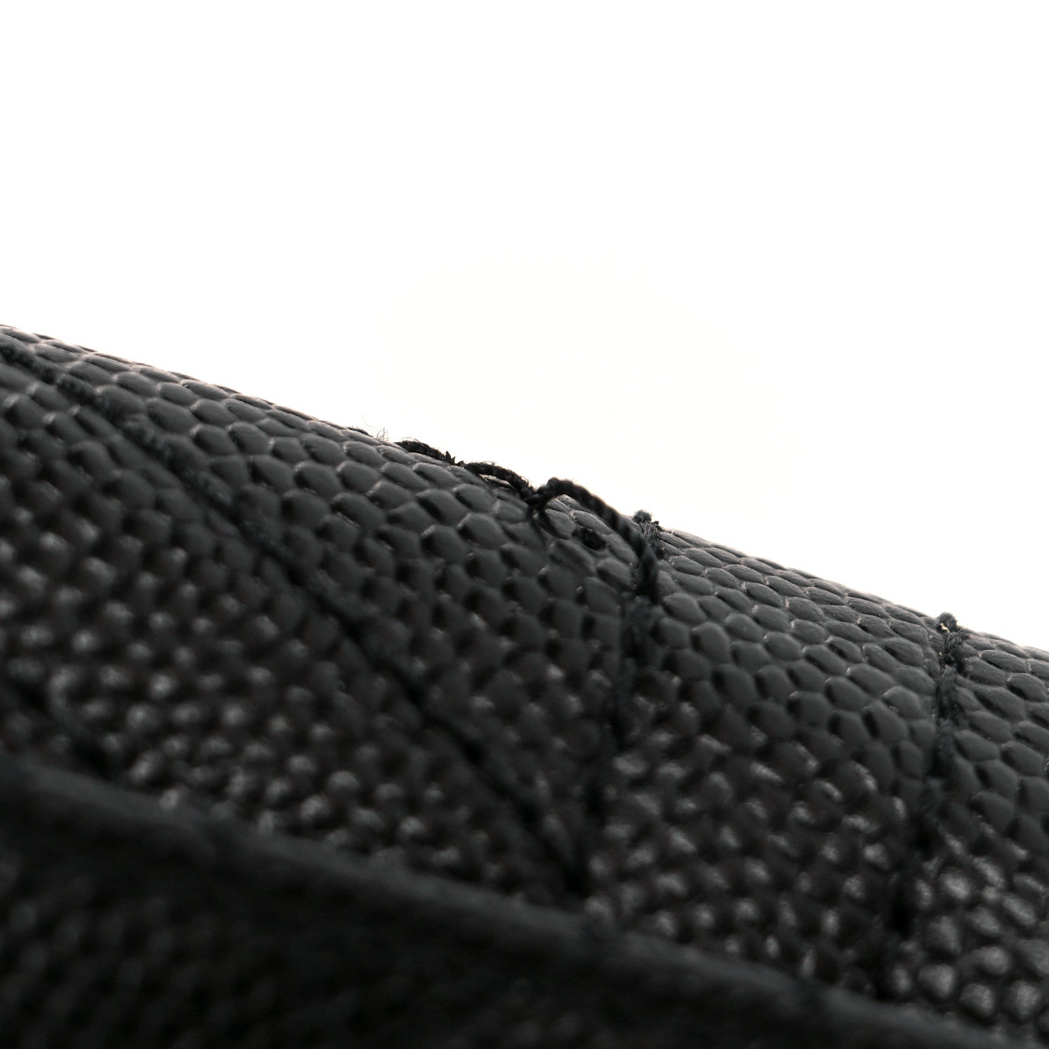 Saint Laurent Grain De Poudre Textured Mixed Matelasse Triquilt Small Monogram Envelope Wallet Black 10 of 10