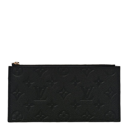 Louis Vuitton Empreinte Felicie Chain Wallet Zippered Insert Black 1 of 9