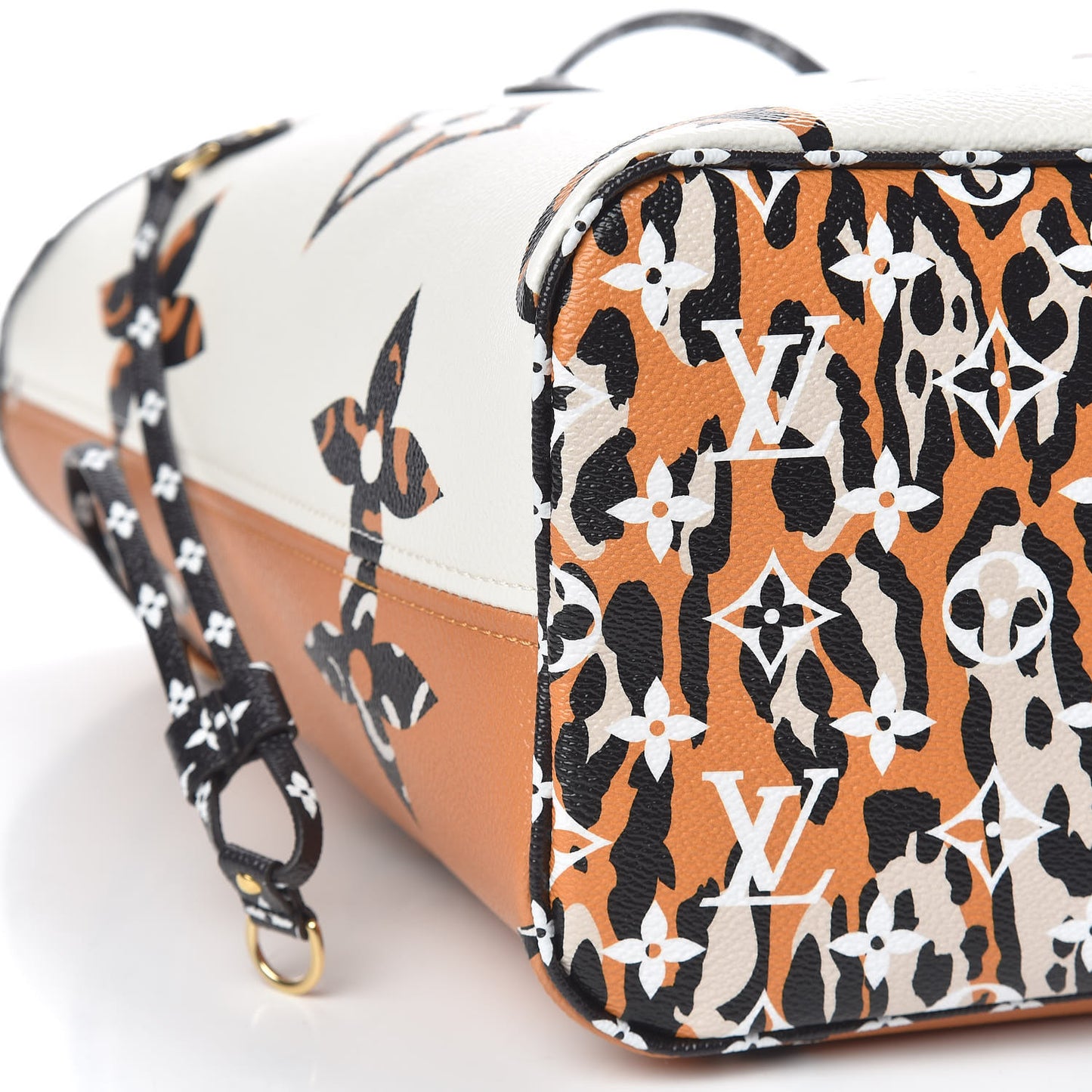Monogram Giant Jungle Neverfull MM Ivory