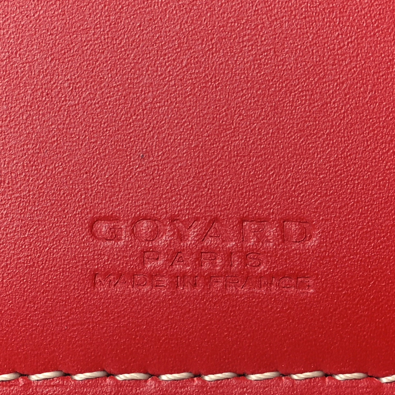 Goyard Goyardine Passport Wallet Red 6 of 7