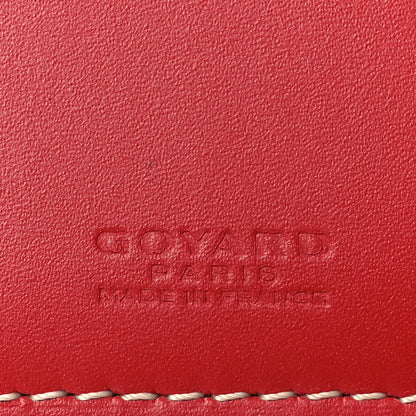 Goyard Goyardine Passport Wallet Red 6 of 7