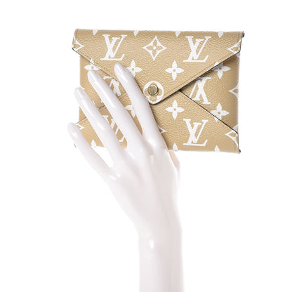Louis Vuitton Monogram Giant Medium Kirigami Pochette Insert Beige 2 of 7