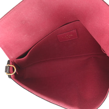 Louis Vuitton Monogram Pochette Felicie Chain Wallet Fuchsia 6 of 15