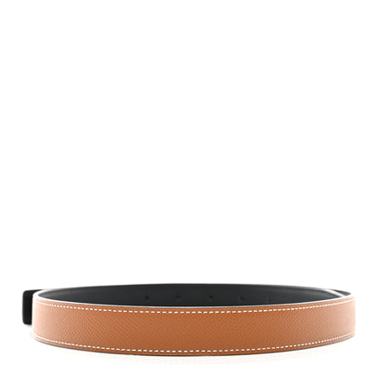 Hermes Swift Epsom 24mm Belt Strap 80 Black Gold 2 of 6