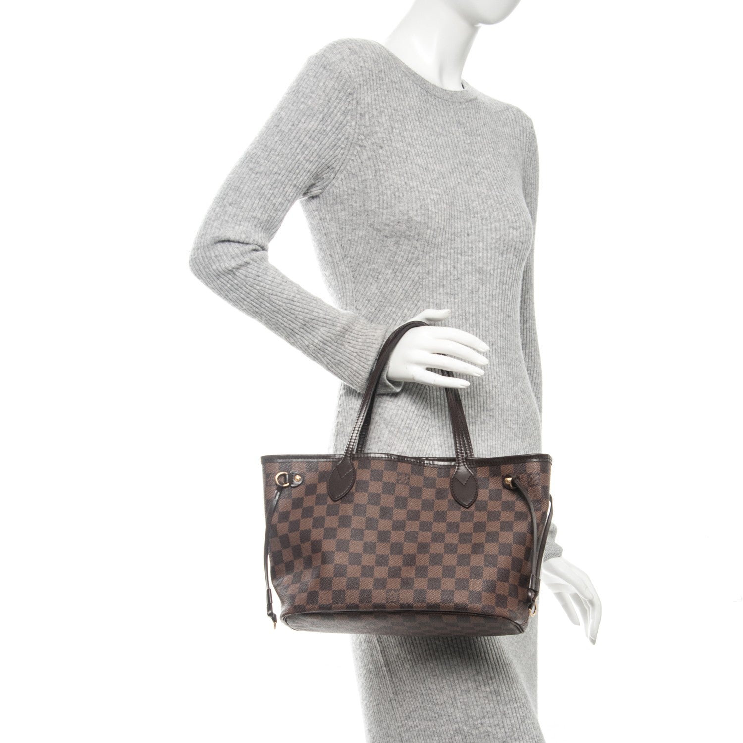 Louis Vuitton Damier Ebene Neverfull PM 2 of 8
