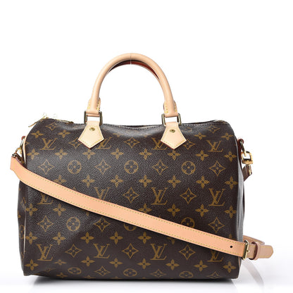 Louis Vuitton Monogram Speedy Bandouliere 30 1 of 9