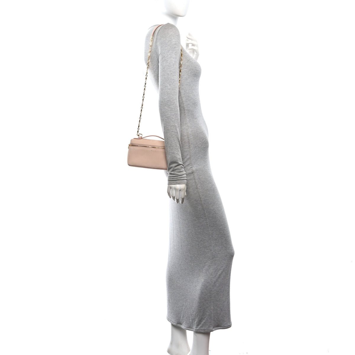 Loro Piana Nubuck L19 Extra Pocket Pouch Candoglia Marble 2 of 9