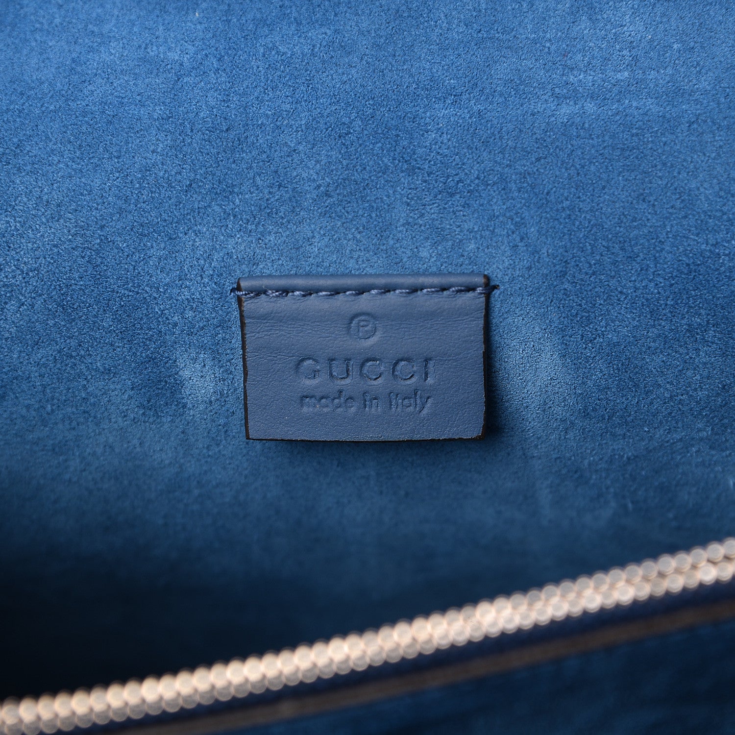 Gucci GG Supreme Monogram Blooms Medium Dionysus Shoulder Bag Beige Navy Vintage Blue 6 of 14