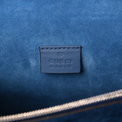 Gucci GG Supreme Monogram Blooms Medium Dionysus Shoulder Bag Beige Navy Vintage Blue 6 of 14