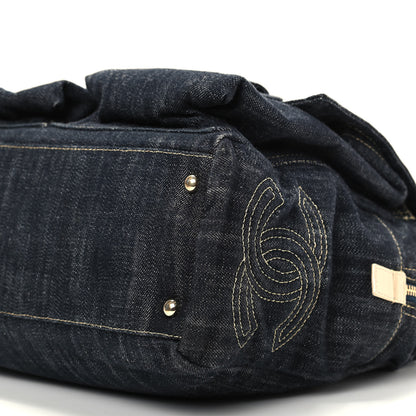 Chanel Denim CC Double Pocket Shoulder Bag 7 of 10