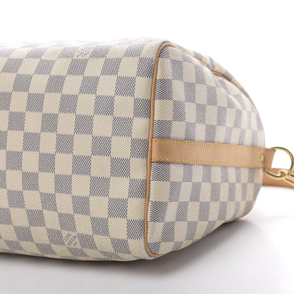 Louis Vuitton Damier Azur Speedy Bandouliere 30 10 of 17