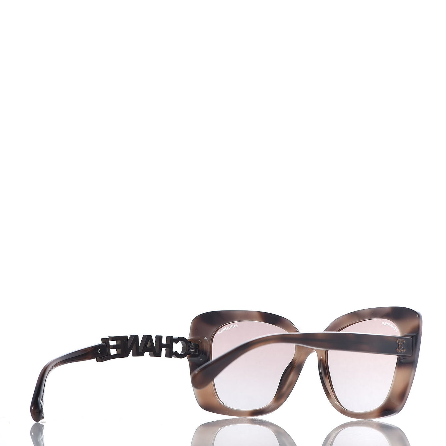 Acetate Strass Square Sunglasses 5422 Tortoise