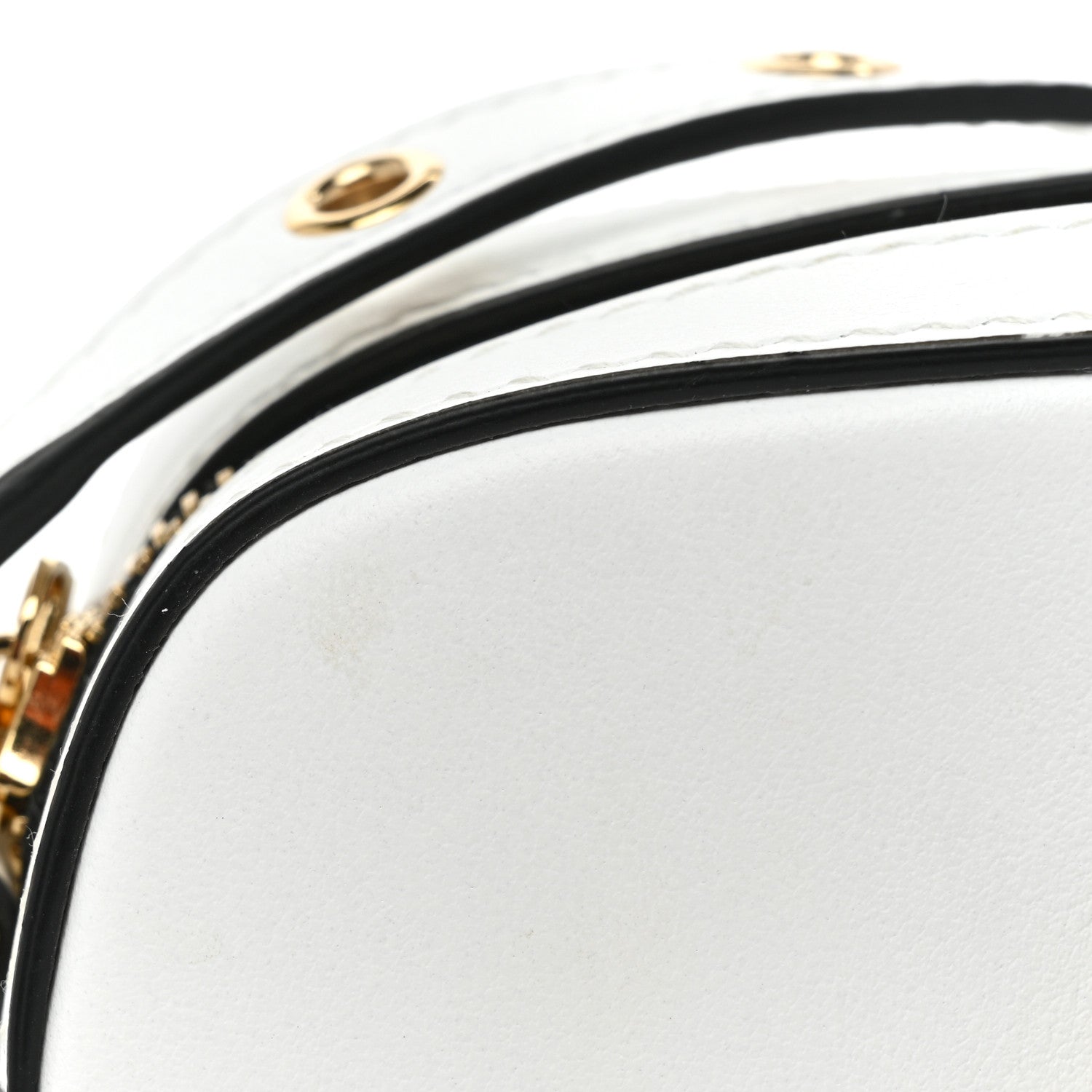 Dolce & Gabbana Calfskin Hot Stuff DG Logo 3.5 Crossbody Bag White 11 of 12